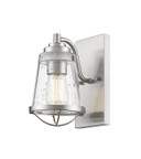 Sconces Single Glass by Z-Lite ( 224 | 444-1S-BN Mariner ) 