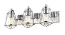Bathroom Fixtures Three Lights by Z-Lite ( 224 | 444-3V-CH Mariner ) 