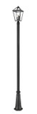 Exterior Post/Pier Head by Z-Lite ( 224 | 579PHBR-519P-BK Talbot ) 