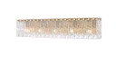Bathroom Fixtures Cylindrical / Linear by Z-Lite ( 224 | 1943-5V-MGLD Glacier ) 