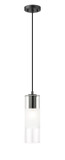 Mini Pendants Glass Down by Z-Lite ( 224 | 824P-MB Alton ) 