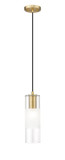 Mini Pendants Glass Down by Z-Lite ( 224 | 824P-MGLD Alton ) 