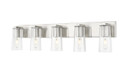 Bathroom Fixtures Five+Lights by Z-Lite ( 224 | 826-5V-BN Titus ) 