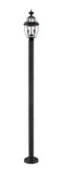 Exterior Post/Pier Head by Z-Lite ( 224 | 580PHM-567P-BK Westover ) 