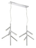 Linear/Island 4 Light + by Z-Lite ( 224 | 917-6CH-LED-2LCH Forest ) 