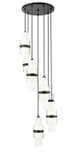 Mini Chandeliers Multi-Port/Cascade by Z-Lite ( 224 | 1946P-7R-MB Cayden ) 