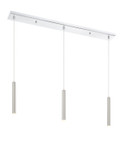 Linear/Island 3 Light Bar by Z-Lite ( 224 | 917MP12-BN-LED-3LCH Forest ) 
