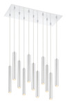 Linear/Island 4 Light + by Z-Lite ( 224 | 917MP12-CH-LED-11LCH Forest ) 