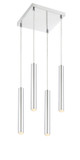 Linear/Island 4 Light + by Z-Lite ( 224 | 917MP12-CH-LED-4SCH Forest ) 