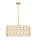 Pendants Drum Shade by Z-Lite ( 224 | 1948P26-MGLD Harden ) 