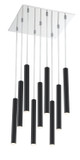 Large Chandeliers Multi-Port/Cascade by Z-Lite ( 224 | 917MP12-MB-LED-9SCH Forest ) 