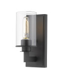 Sconces Single Glass by Z-Lite ( 224 | 462-1S-BRZ Savannah ) 
