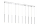 Linear/Island 4 Light + by Z-Lite ( 224 | 917MP12-WH-LED-10LCH Forest ) 