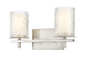 Bathroom Fixtures Two Lights by Z-Lite ( 224 | 1949-2V-BN Grayson ) 