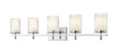 Bathroom Fixtures Five+Lights by Z-Lite ( 224 | 1949-5V-CH Grayson ) 