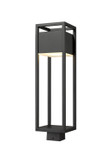Exterior Post/Pier Head by Z-Lite ( 224 | 585PHBS-BK-LED Barwick ) 