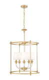 Foyer/Hall Lanterns Open Frame by Z-Lite ( 224 | 1950-5C-RB Katerina ) 