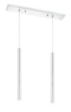 Linear/Island 2 Light Bar by Z-Lite ( 224 | 917MP24-CH-LED-2LCH Forest ) 