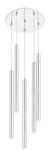 Mini Chandeliers Multi-Port/Cascade by Z-Lite ( 224 | 917MP24-CH-LED-5RCH Forest ) 