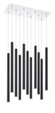 Linear/Island 4 Light + by Z-Lite ( 224 | 917MP24-MB-LED-11LCH Forest ) 