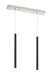 Linear/Island 2 Light Bar by Z-Lite ( 224 | 917MP24-MB-LED-2LBN Forest ) 
