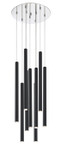 Large Chandeliers Multi-Port/Cascade by Z-Lite ( 224 | 917MP24-MB-LED-9RCH Forest ) 