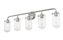 Bathroom Fixtures Five+Lights by Z-Lite ( 224 | 471-5V-BN Delaney ) 