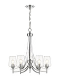 Mid. Chandeliers Glass Up by Z-Lite ( 224 | 473-5CH Joliet ) 