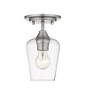 Semi-Flush Mts. Glass Down by Z-Lite ( 224 | 473F1-BN Joliet ) 
