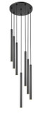 Mini Chandeliers Multi-Port/Cascade by Z-Lite ( 224 | 919MP24-7R-MB-LED Forest ) 