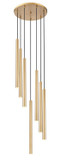 Mini Chandeliers Multi-Port/Cascade by Z-Lite ( 224 | 919MP24-7R-MGLD-LED Forest ) 