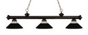 Linear/Island 3 Light Bar by Z-Lite ( 224 | 200-3BRZ-RMB Riviera ) 