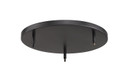 Specialty Items Fixture Accents/Parts by Z-Lite ( 224 | CP1803-MB Multi Point Canopy ) 