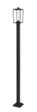 Exterior Post/Pier Head by Z-Lite ( 224 | 594PHMS-536P-BK Sheridan ) 