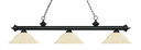Linear/Island 3 Light Bar by Z-Lite ( 224 | 200-3MB-GM16 Riviera ) 