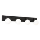 Bathroom Fixtures Four Lights by AFX Lighting ( 162 | METV3808L30D1BK Metropolitan ) 