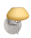 Sconces Single Glass by Besa ( 74 | 1SW-5410VM-SN Peri ) 