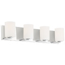 Bathroom Fixtures Four Lights by Access ( 18 | 62583LEDDLP-CH/OPL Oslo ) 