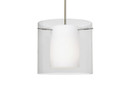 Mini Pendants Drum Shade by Besa ( 74 | 1TT-C18407-SN Pahu ) 