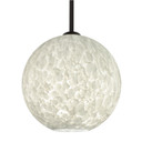 Mini Pendants Glass Down by Besa ( 74 | 1TT-COCO1219-LED-BK Besa Coco 12 Stem Pendant ) 