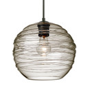 Mini Pendants Glass Down by Besa ( 74 | 1JT-462702-BK Besa Wave 10 Pendant ) 