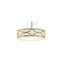 Pendants Drum Shade by AFX Lighting ( 162 | LAKP16MBGD Lake ) 