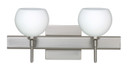 Bathroom Fixtures Two Lights by Besa ( 74 | 2SW-565807-SN-SQ Palla ) 