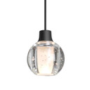 Mini Pendants Glass Down by Besa ( 74 | 1XC-BOCA3BB-LED-BK Besa Boca 3 Pendant ) 
