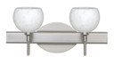 Bathroom Fixtures Two Lights by Besa ( 74 | 2SW-565819-SN Palla ) 