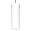 Mini Pendants Glass Down by Besa ( 74 | 1JC-412807-LED-SN Besa Stilo 18 Pendant ) 