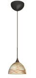 Mini Pendants Cable by Besa ( 74 | 1XC-467983-LED-BR Brella ) 