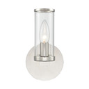 Sconces Single Glass by Alora ( 452 | WV309001PNCG Revolve ) 
