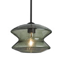 Mini Pendants Glass Down by Besa ( 74 | 1TT-ZENMS-BK Besa Zen Stem Pendant ) 
