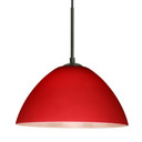 Mini Pendants Glass Down by Besa ( 74 | 1JC-420131-BK Besa Tessa Pendant ) 